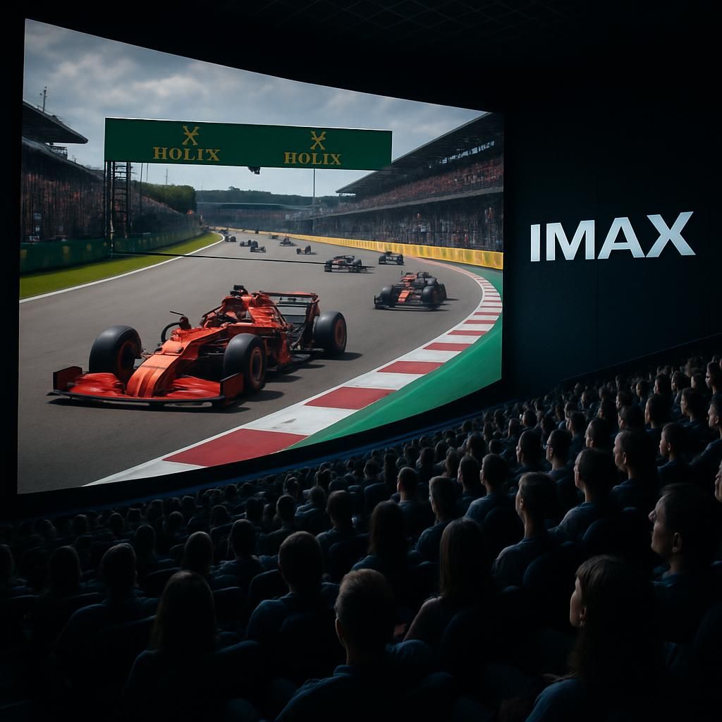apple obtient l'exclusivité de la diffusion de la f1 aux états-unis et propose la projection en direct de 5 grands prix dans les cinémas, offrant une expérience unique aux fans de course.
