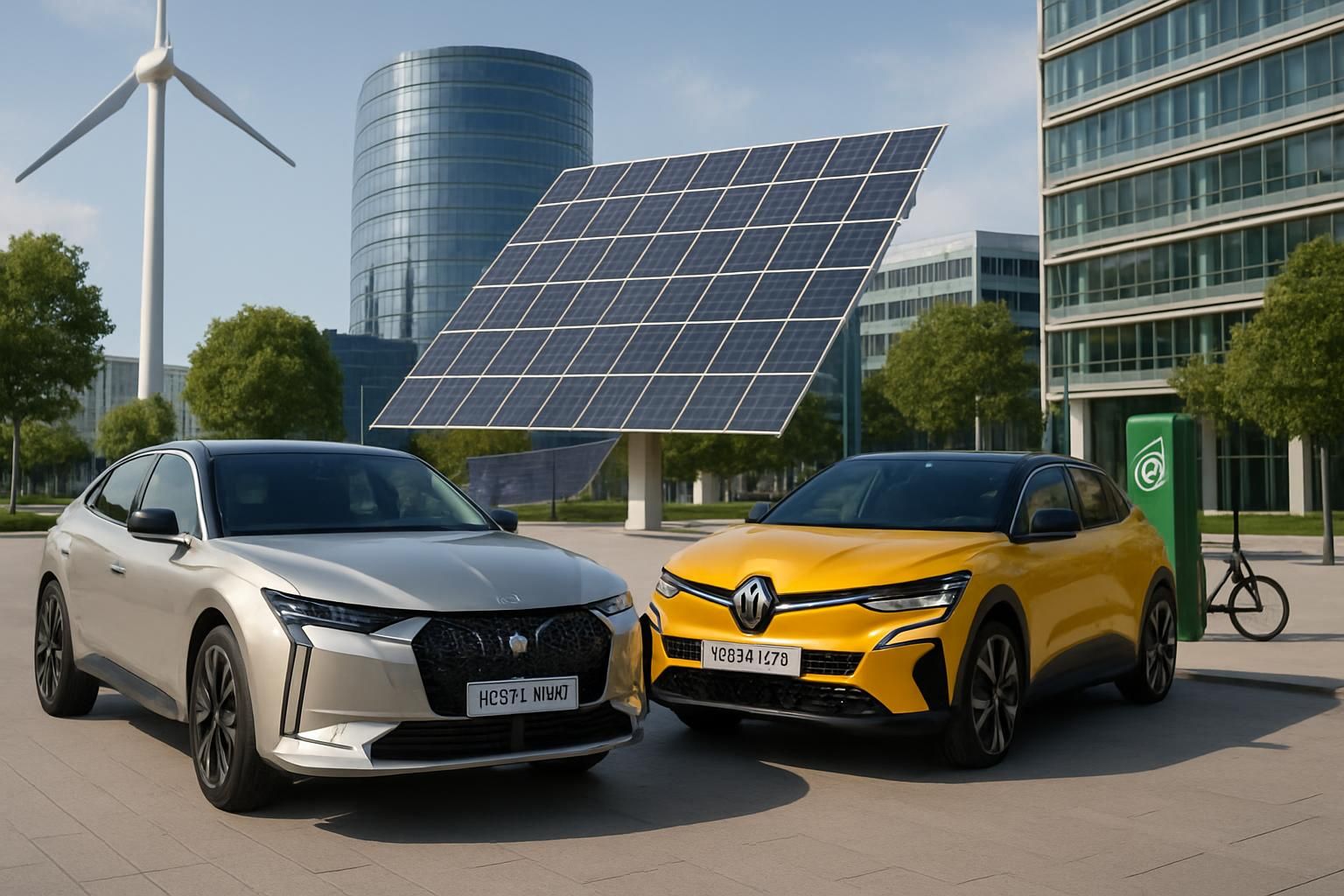 découvrez le duel électrique entre la ds4 e-tense et la renault mégane e-tech, deux modèles innovants qui redéfinissent le design automobile français avec style et technologie.