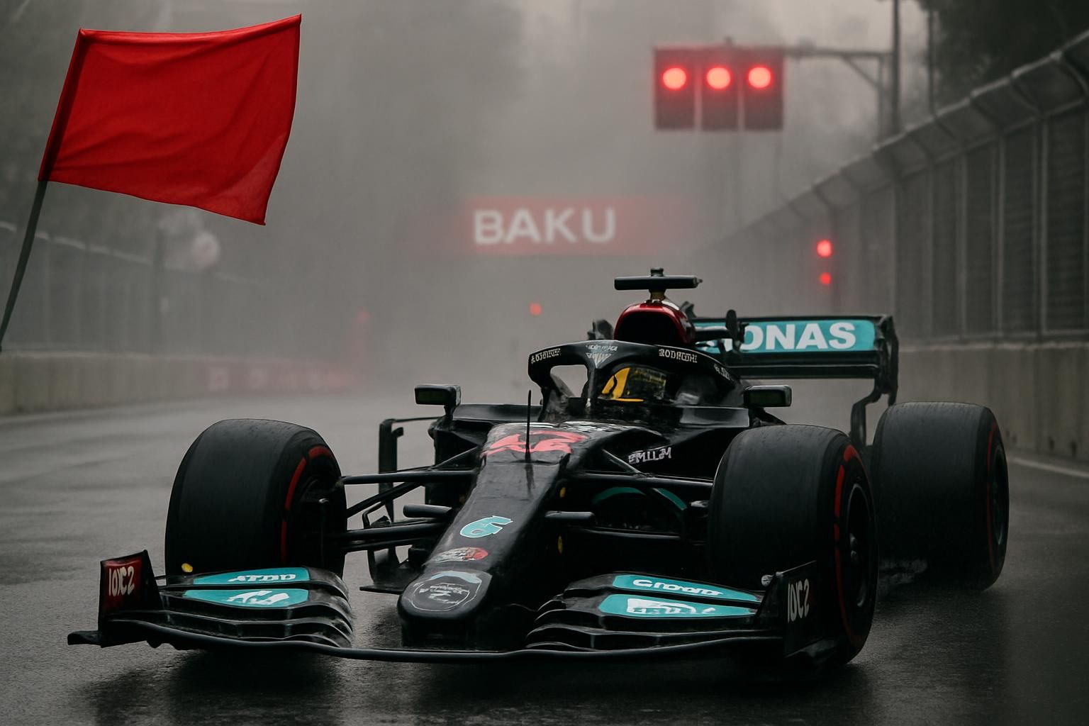 revivez le grand prix d'azerbaïdjan 2025 où max verstappen signe la pole position après une séance de qualification intense interrompue six fois. découvrez toutes les moments clés de cette course mouvementée.