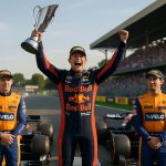 revivez le grand prix d’italie 2025 où max verstappen signe sa 66e victoire spectaculaire, reléguant les mclaren aux places d’honneur sur le podium.