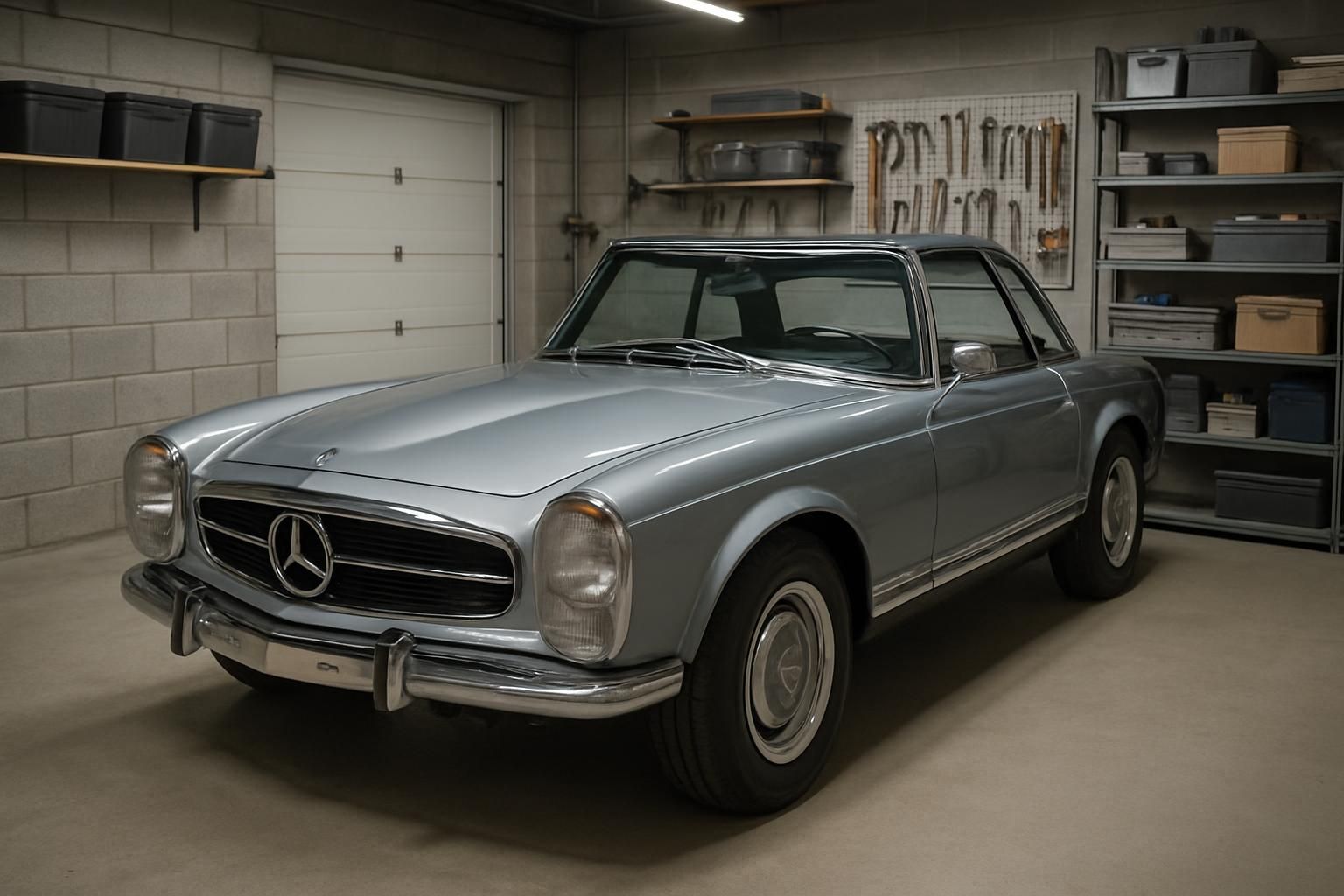découvrez notre guide complet pour acquérir une mercedes sl pagode (1963-1971), avec des conseils d'experts, l'historique du modèle, et les points clés à vérifier avant l'achat.