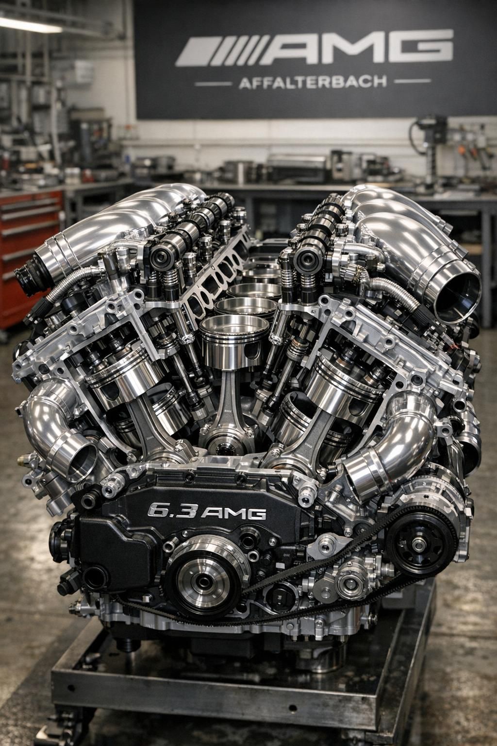 explorez la puissance et la technologie avancée du tout nouveau moteur v8 6.3 amg, une innovation exceptionnelle sous le capot qui redéfinit la performance automobile.