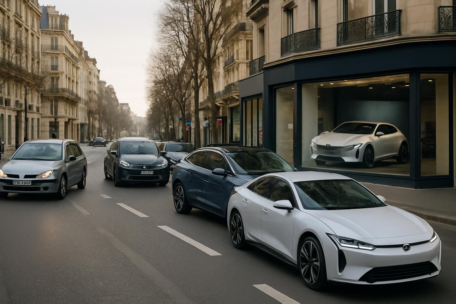 le marché automobile français commence 2026 en baisse, mais les véhicules électriques progressent fortement, tandis que peugeot réserve une agréable surprise.