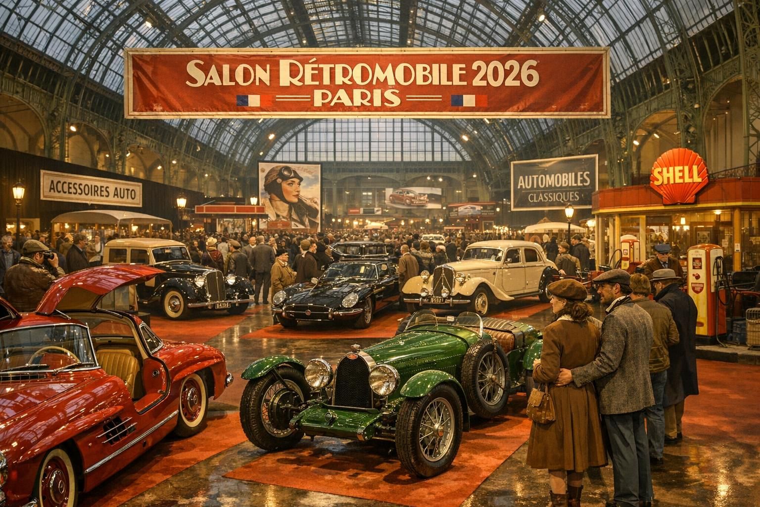 découvrez les offres incontournables de voitures anciennes à retromobile 2026 et plongez dans un voyage unique à travers l'histoire de l'automobile.