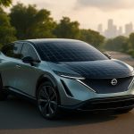 découvrez le nissan ariya, un concept-car innovant qui intègre des panneaux solaires pour une autonomie écologique et une technologie de pointe.