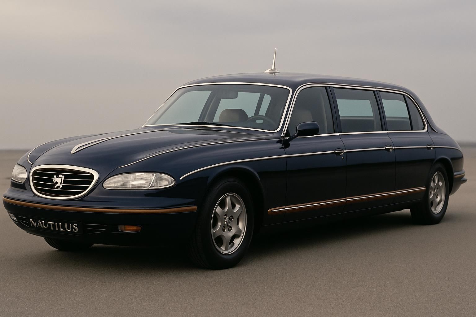 découvrez la peugeot nautilus, une limousine élégante équipée d'un moteur v6 des années 90, alliant charme rétro et puissance classique.