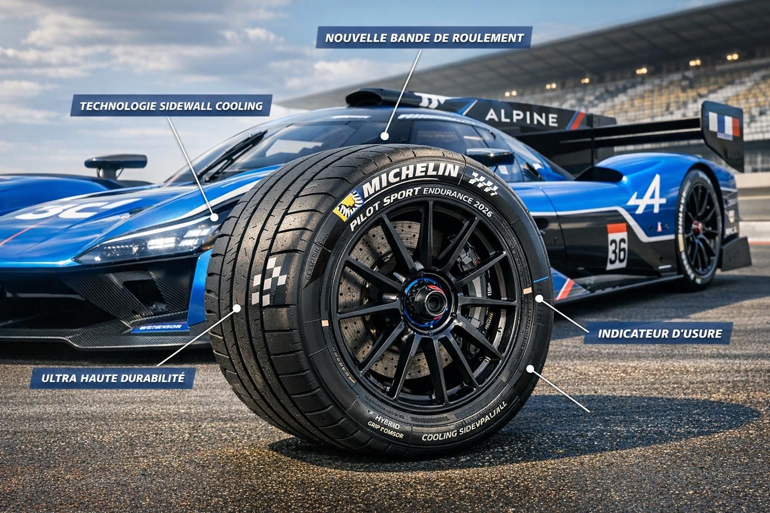 découvrez les premiers tours de roue de l'hypercar 2026 d'alpine, une nouvelle ère de performance et d'innovation sur circuit.
