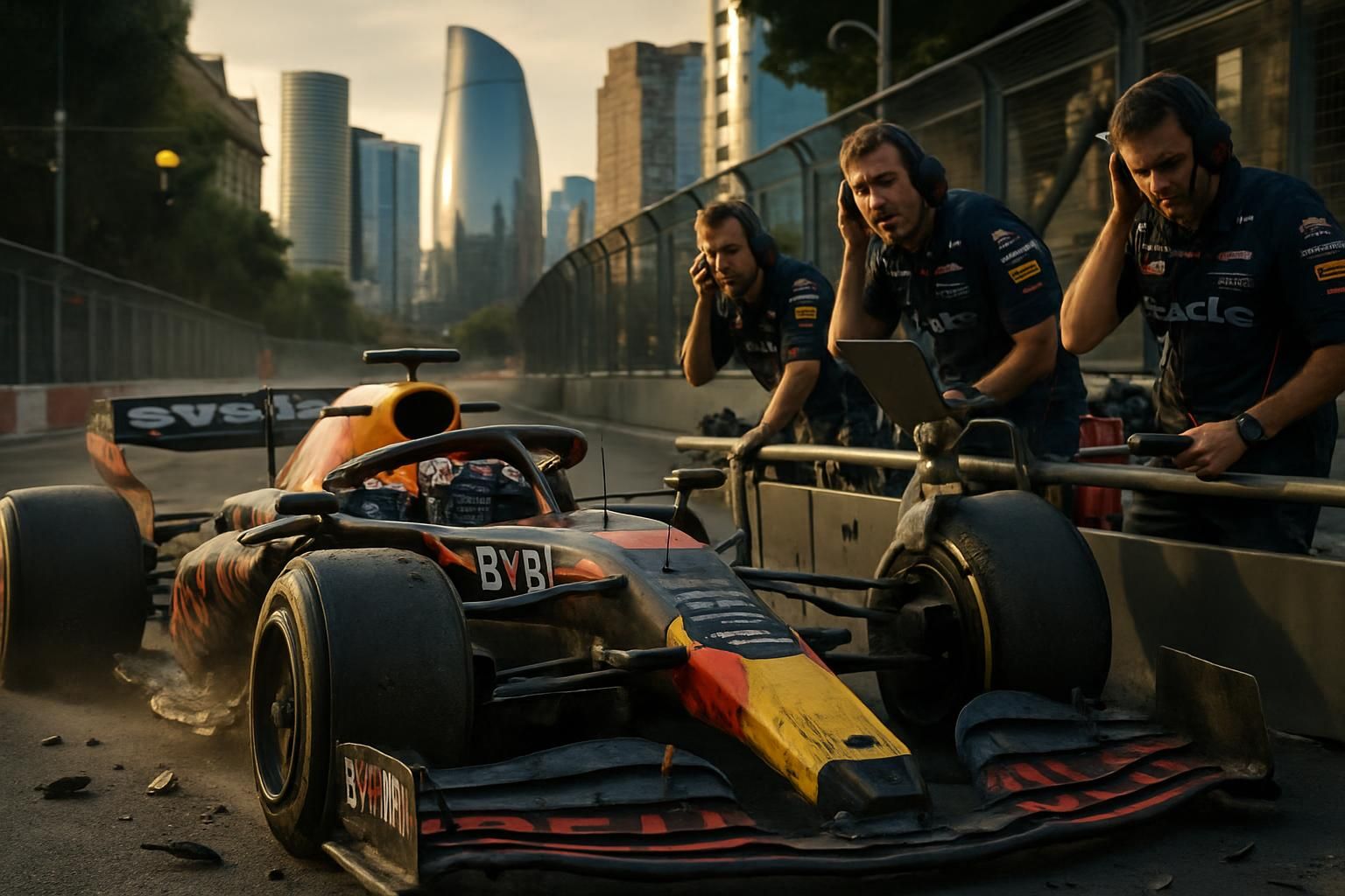 découvrez les enjeux et les défis auxquels red bull fait face lors de l'édition la plus mouvementée du grand prix d'azerbaïdjan dans une analyse approfondie.