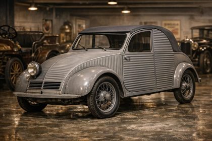 découvrez la citroën tpv/2 cv a de 1939 à rétromobile, l'ancêtre révolutionnaire qui a donné naissance à la légendaire 2cv, une icône de l'automobile française.