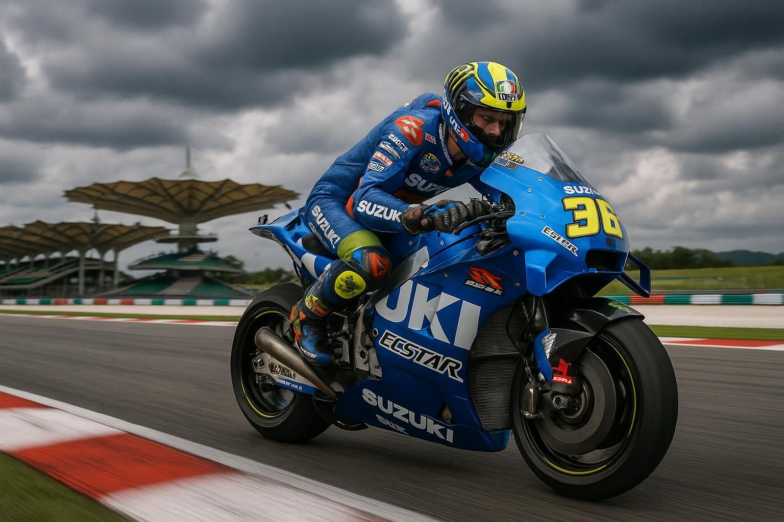 suivez le deuxième jour des tests à sepang où yamaha a été ralenti par la pluie, empêchant toute boucle d'être enregistrée.