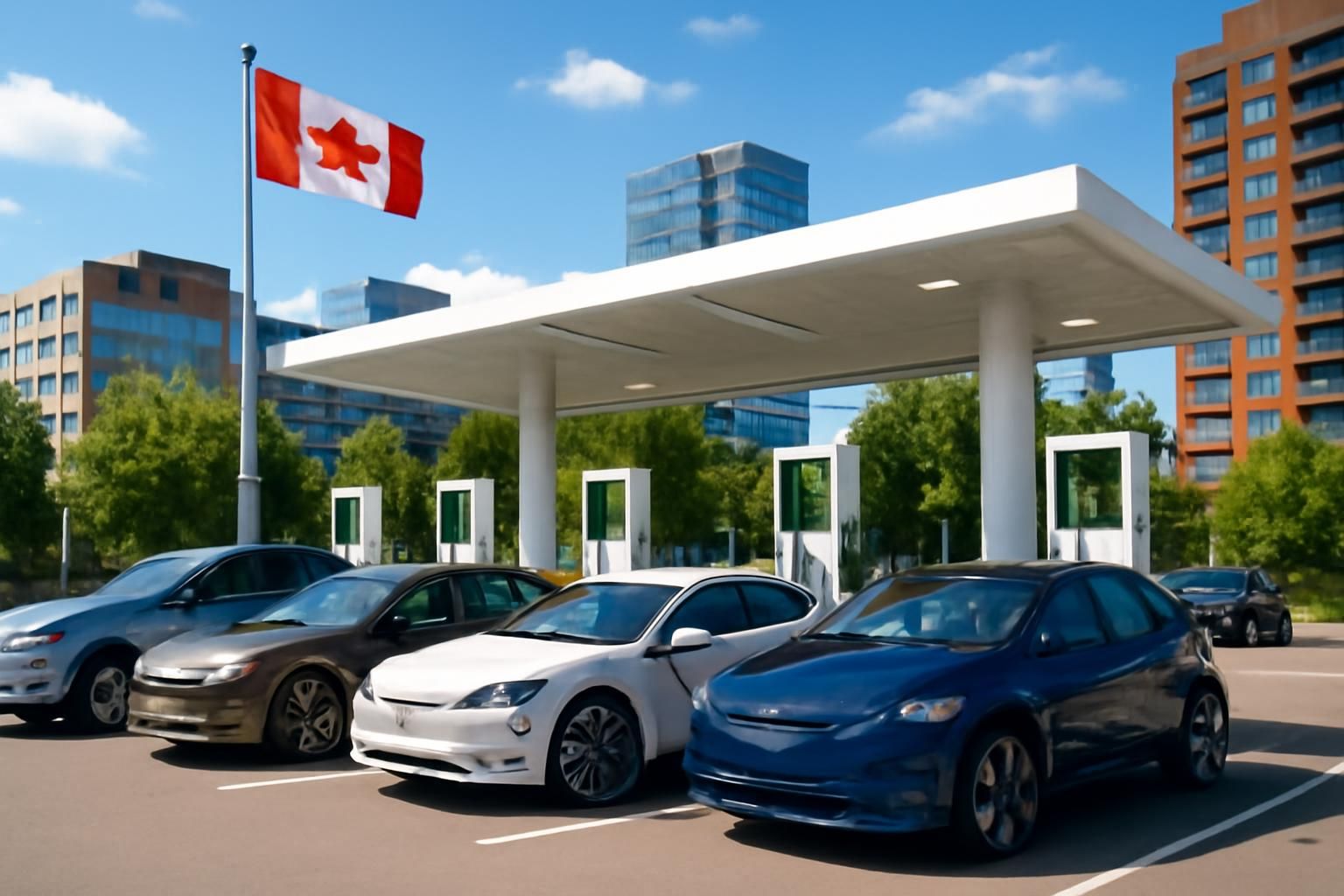 le canada investit 2,3 milliards de dollars dans les voitures électriques et élimine les quotas obligatoires pour accélérer la transition vers une mobilité durable.