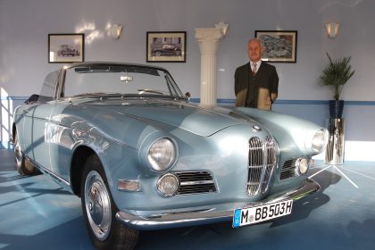 découvrez la bmw 503, une voiture de légende rare célébrant ses 70 ans d'histoire et d'élégance intemporelle.