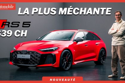 découvrez la nouvelle audi rs 5 : une puissance impressionnante de 639 ch combinée à une technologie hybride rechargeable pour des performances optimales et une conduite responsable.