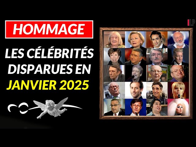 découvrez les hommages rendus aux personnalités disparues en 2025, un hommage respectueux à celles et ceux qui ont marqué notre époque.