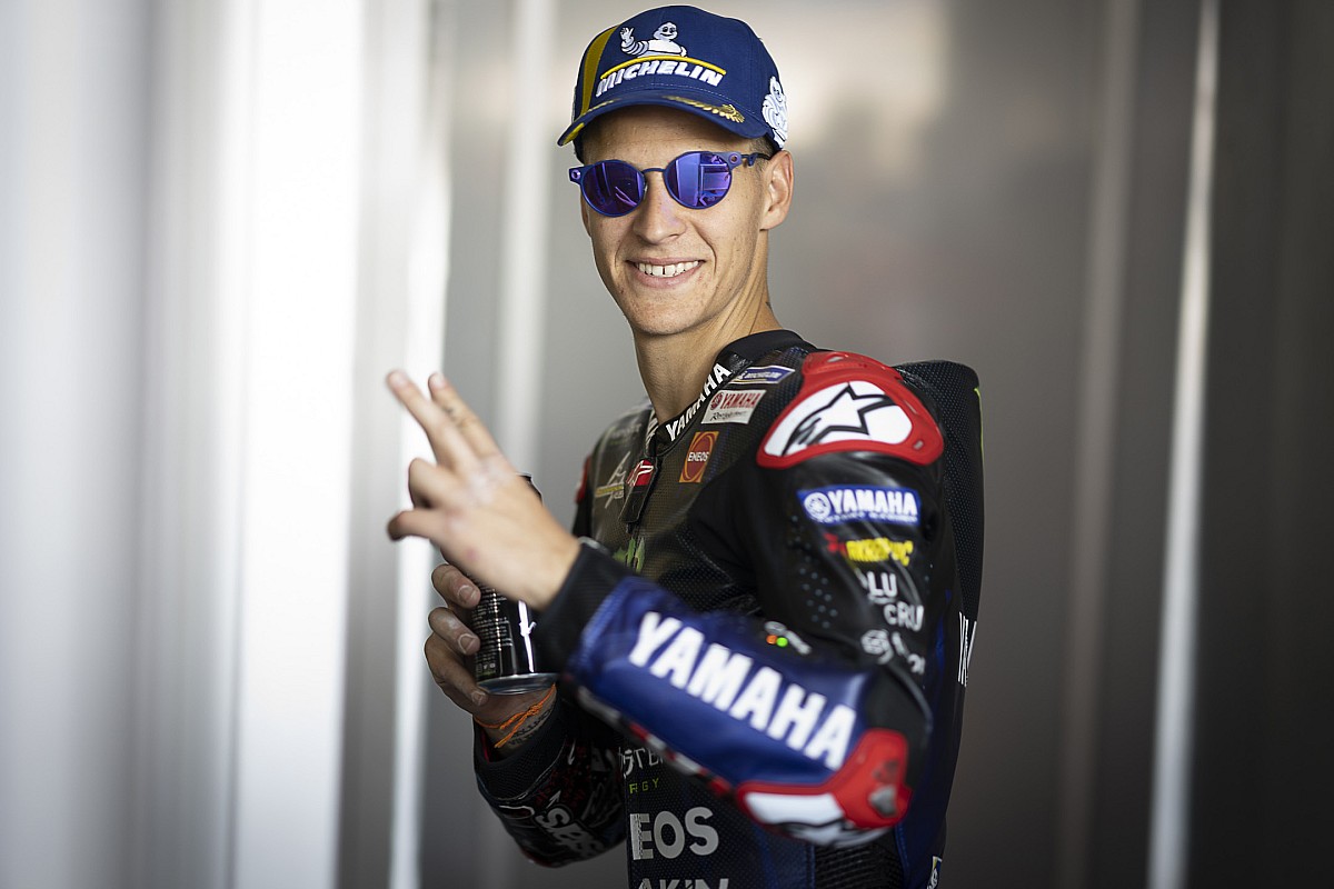 découvrez comment quartararo reste serein et sans pression malgré un rythme de course lent, analysant sa stratégie et son état d'esprit.