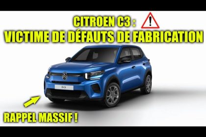 informez-vous sur le rappel officiel des modèles citroën c3 et c3 aircross pour garantir votre sécurité et celle de votre véhicule. vérifiez les détails et les démarches à suivre.