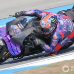 suivez le test buriram j2 avec márquez en tête, tandis que yamaha rencontre des difficultés lors de cette deuxième journée d'essais.