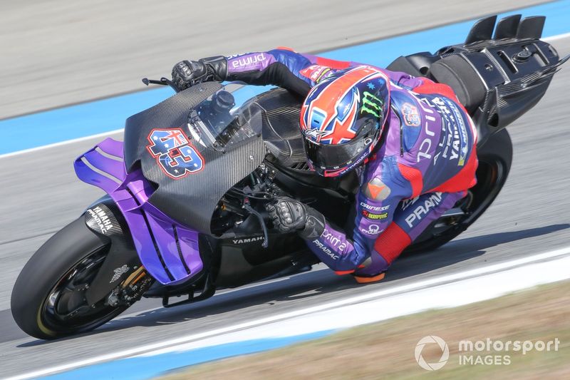 suivez le test buriram j2 avec márquez en tête, tandis que yamaha rencontre des difficultés lors de cette deuxième journée d'essais.