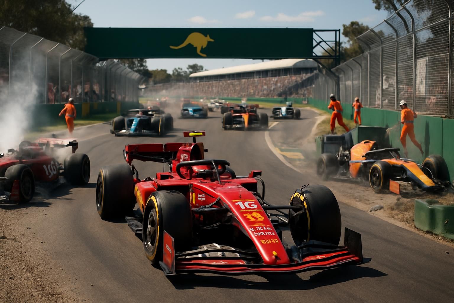 Grand Prix d’Australie 2026 – Retour sur un départ chaotique : Leclerc en pole, Hadjar contraint à l'abandon, et Piastri hors course ! revivez le grand prix d’australie 2026 avec un départ mouvementé : leclerc en pole position, hadjar abandonné et piastri éliminé. analyse complète de cette course pleine de rebondissements.