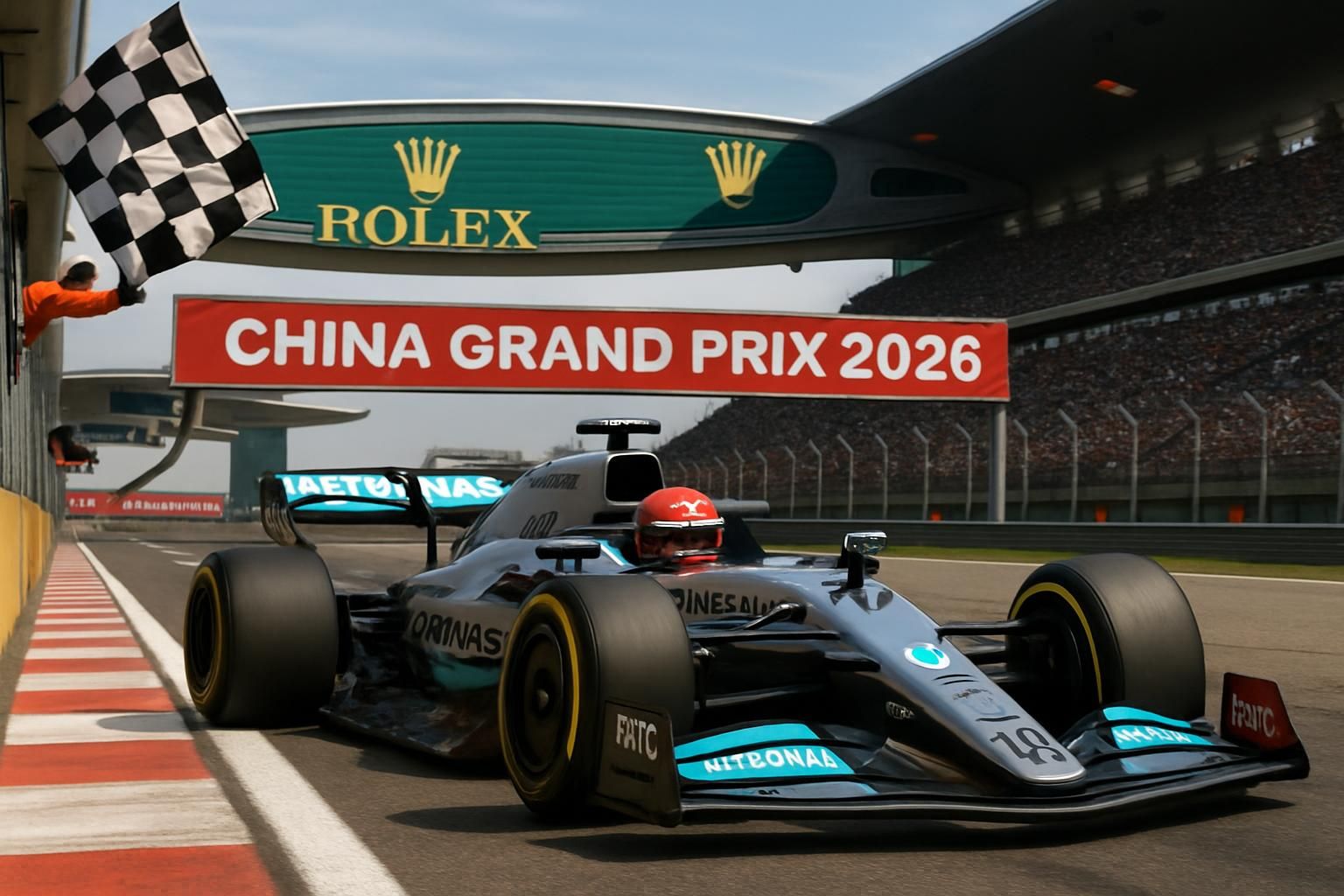découvrez le résumé passionnant du grand prix de chine 2026 avec la victoire de kimi antonelli, george russell sur la deuxième marche du podium, et lewis hamilton qui décroche son premier podium avec ferrari.