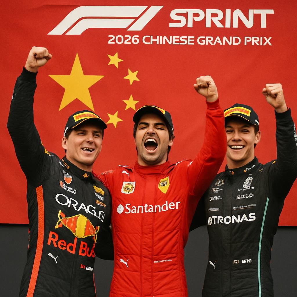 Grand Prix de Chine 2026 : Russell tient bon face aux Ferrari et triomphe devant Leclerc et Hamilton – Voici le classement complet de la course sprint ! revivez le grand prix de chine 2026 où russell résiste aux attaques des ferrari pour s'imposer devant leclerc et hamilton. découvrez le classement complet de la course sprint et les moments forts de cette spectaculaire compétition.