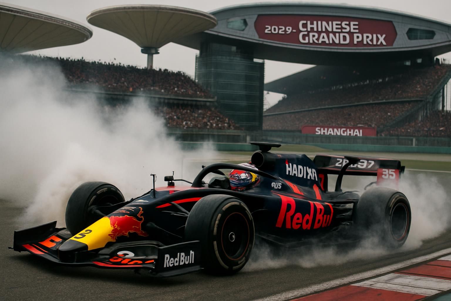revivez le grand prix de chine 2026 avec un départ palpitant : lewis hamilton surprend mercedes, mclaren abandonné prématurément, et isack hadjar réalise un tête-à-queue spectaculaire !