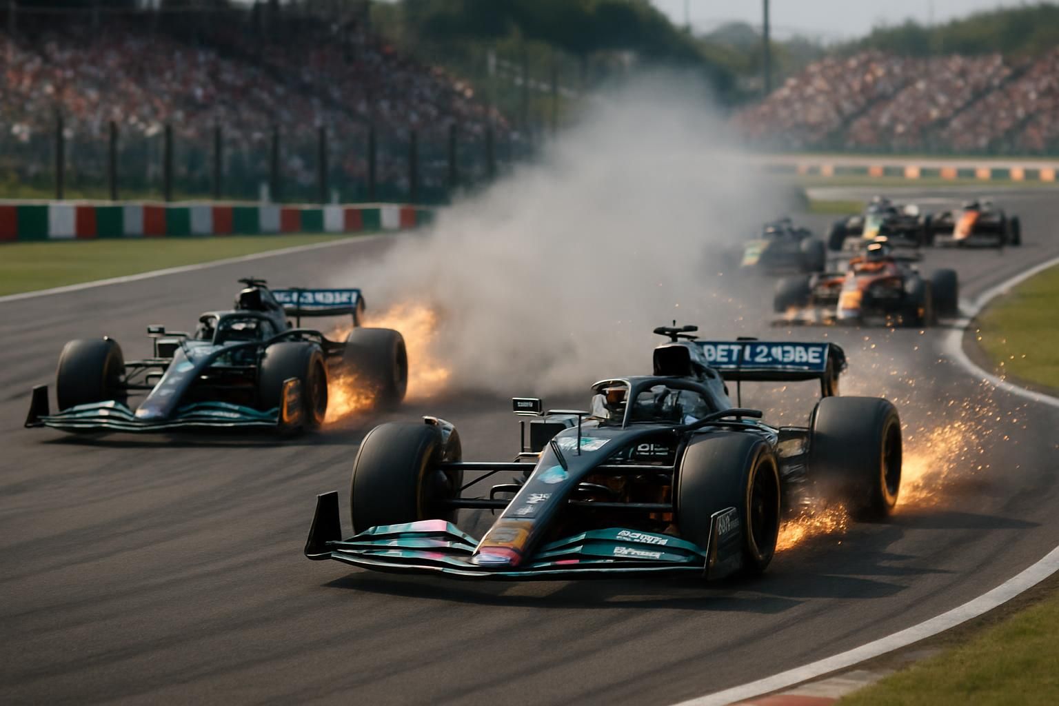 Grand Prix du Japon 2026 – Départ chaotique : les Mercedes déçoivent, une surprise mène la course ! revivez le grand prix du japon 2026 avec un départ chaotique où les mercedes déçoivent, tandis qu'une surprise inattendue s'empare de la tête de la course. analyse et moments forts à ne pas manquer !