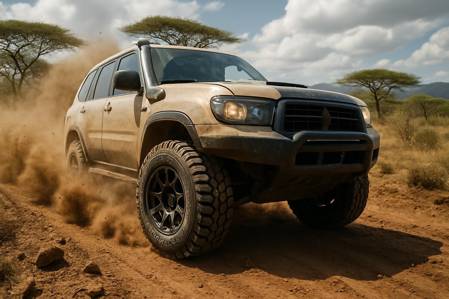 découvrez le nouveau pneu tout-terrain de hankook, spécialement conçu pour affronter les défis du safari rally avec performance et durabilité exceptionnelles.