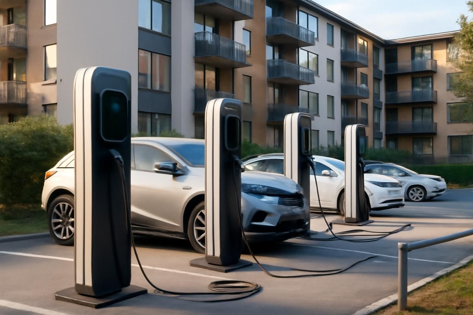 Jusqu'à 12 500 € d'aides pour l'installation de bornes en copropriété : un coup de pouce financier qui ne résout pas les défis majeurs profitez jusqu'à 12 500 € d'aides pour l'installation de bornes de recharge en copropriété, un soutien financier intéressant malgré les défis techniques et organisationnels toujours présents.