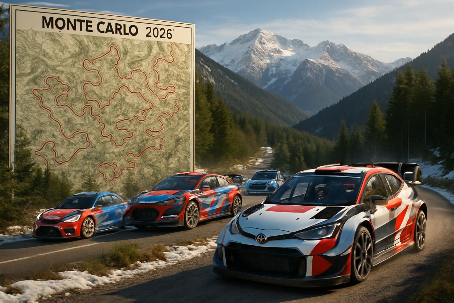découvrez l'itinéraire détaillé, les horaires clés et la liste complète des pilotes engagés pour le rallye monte-carlo 2026, un événement incontournable du sport automobile.