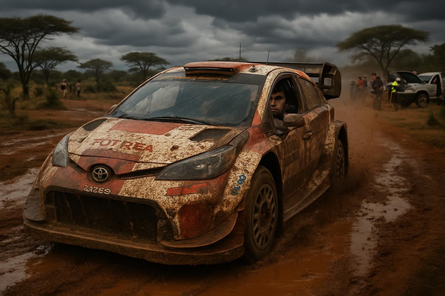 découvrez comment katsuta a brillamment résisté lors d'une spéciale chaotique du safari rally, finalement annulée, dans une ambiance pleine de suspense et d'action.