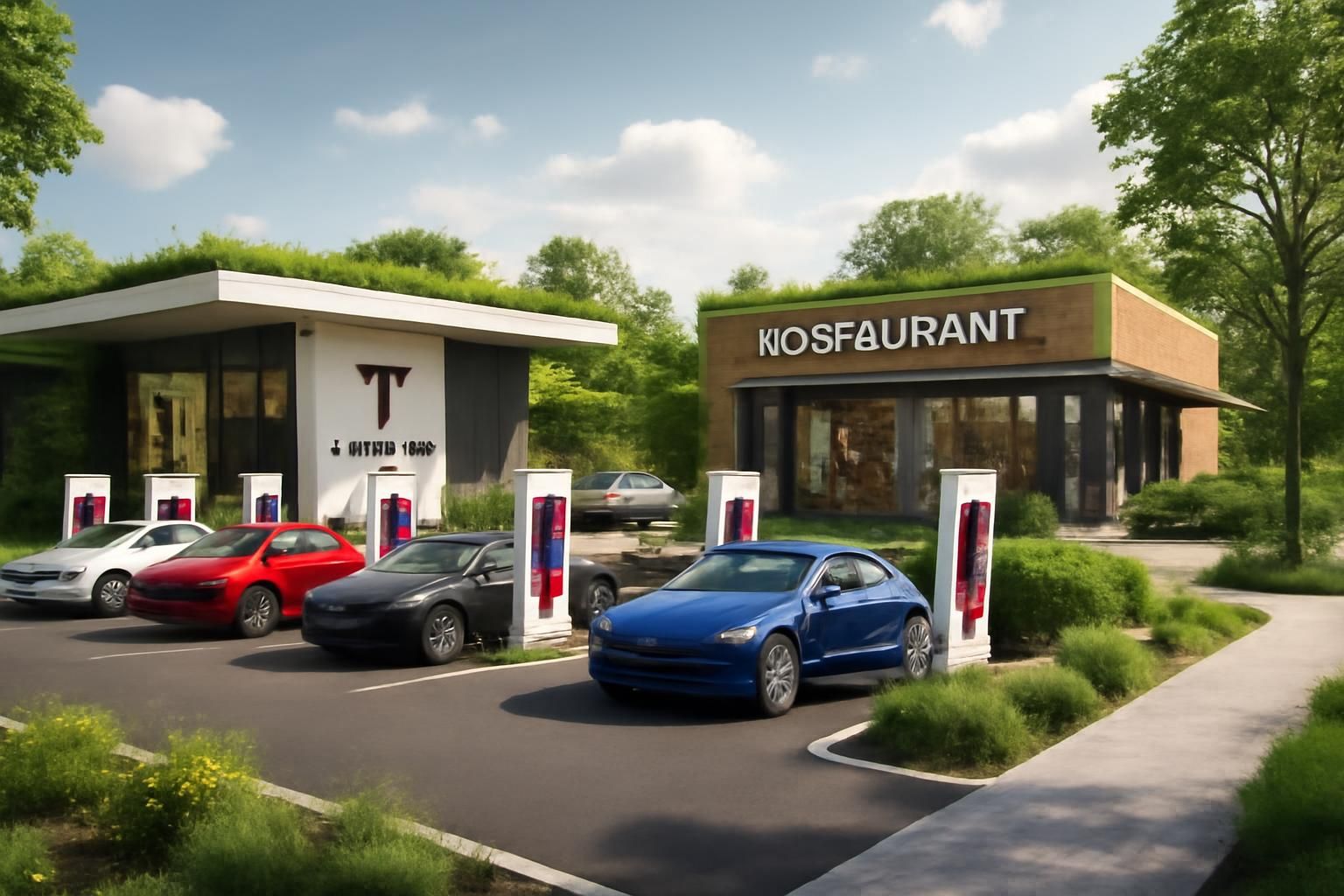 tesla va inaugurer une station de recharge géante avec 400 bornes, marquant une avancée révolutionnaire dans le domaine des véhicules électriques à l'échelle mondiale.