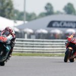 découvrez les réactions de márquez après sa course à buriram, où il est resté calme malgré les défis sur la piste.