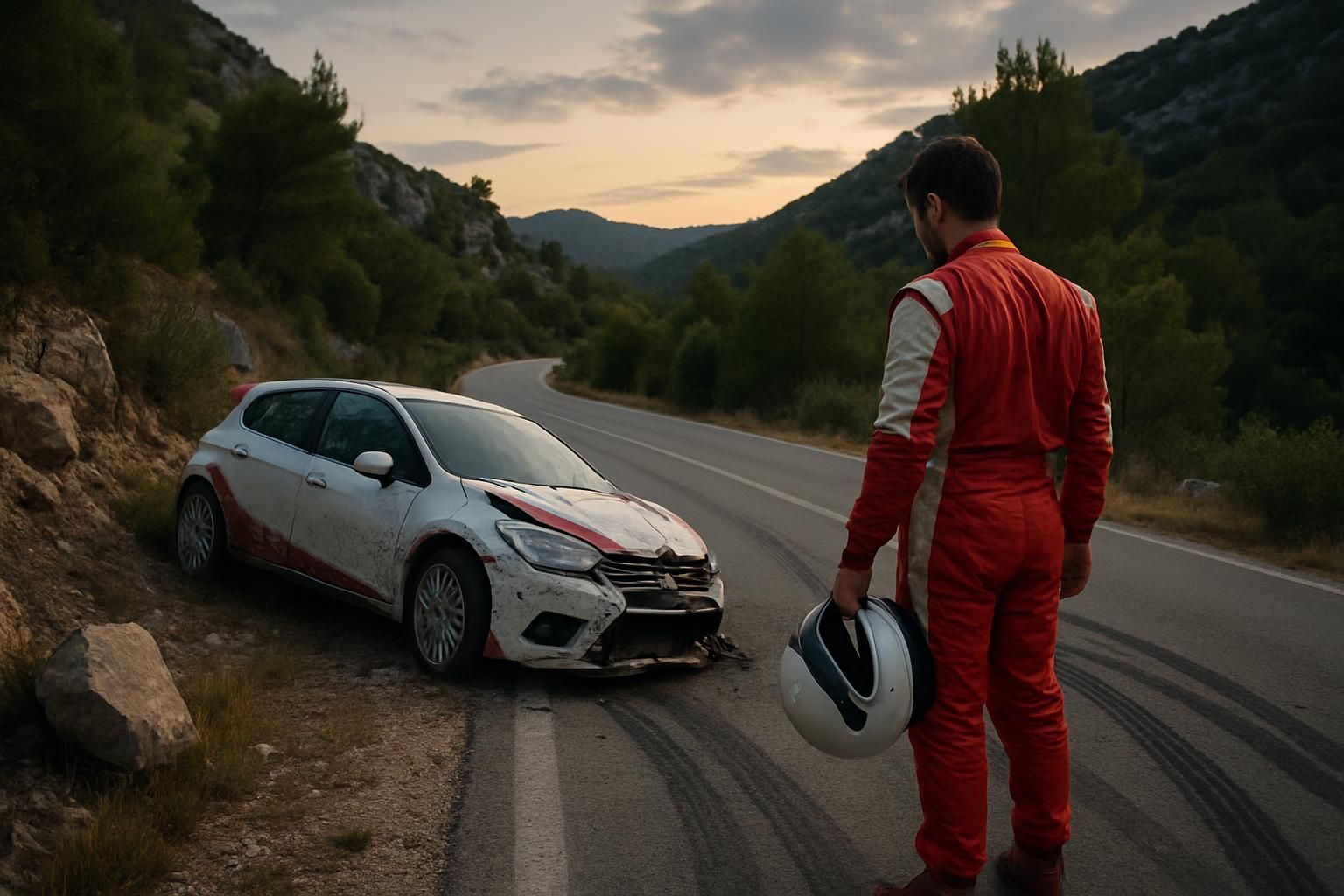 adrien fourmaux partage les détails et les circonstances de sa sortie de route lors de la compétition en croatie, offrant un aperçu de cet incident marquant.