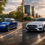 découvrez l'audi a3 et la mercedes classe a, deux compactes élégantes qui explorent des trajectoires électriques différentes, alliant style et innovation pour une conduite d'exception.