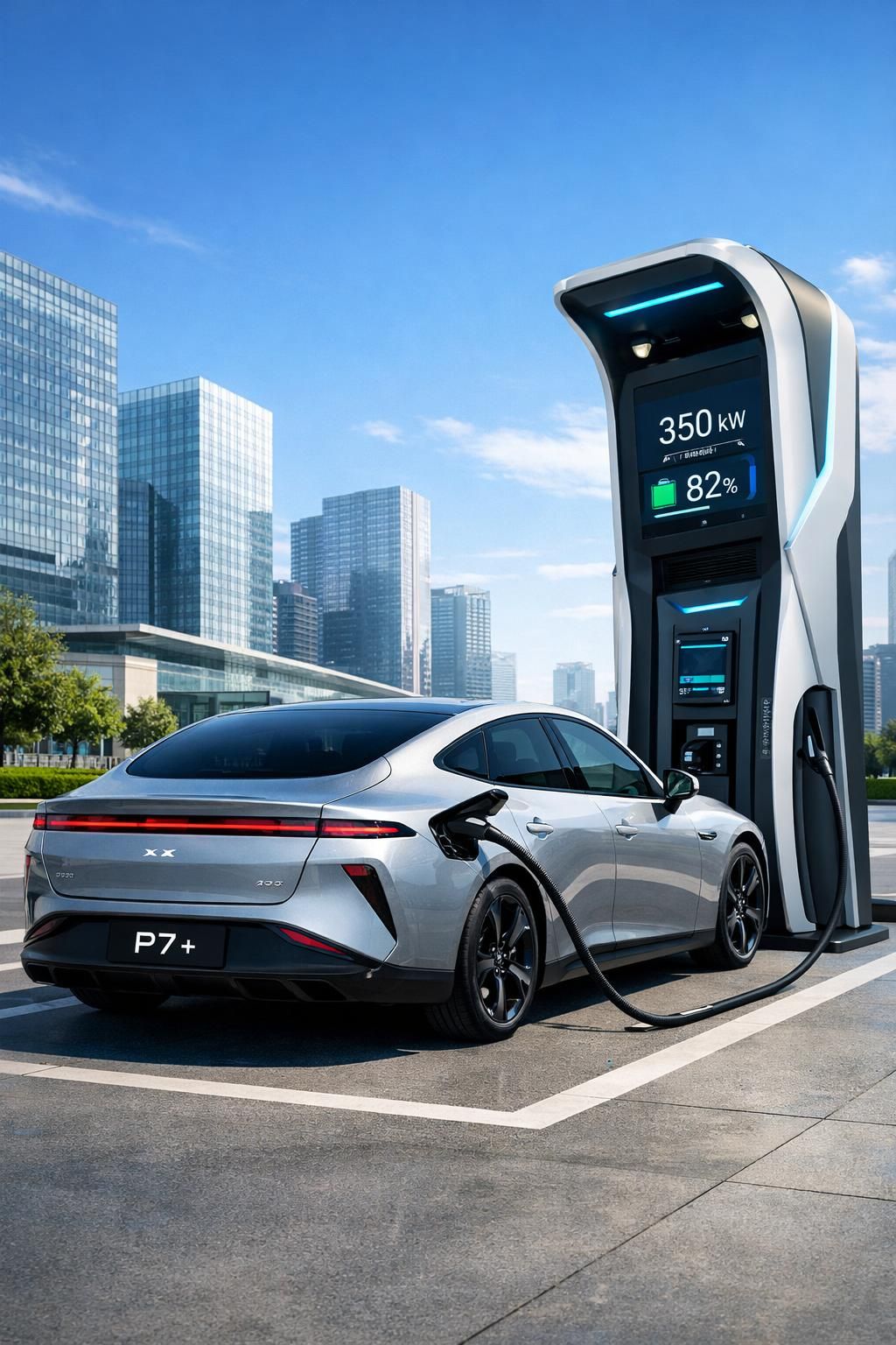 découvrez si la xpeng p7+ avec sa charge ultrarapide et sa consommation optimisée est la meilleure voiture électrique pour les trajets longue distance.