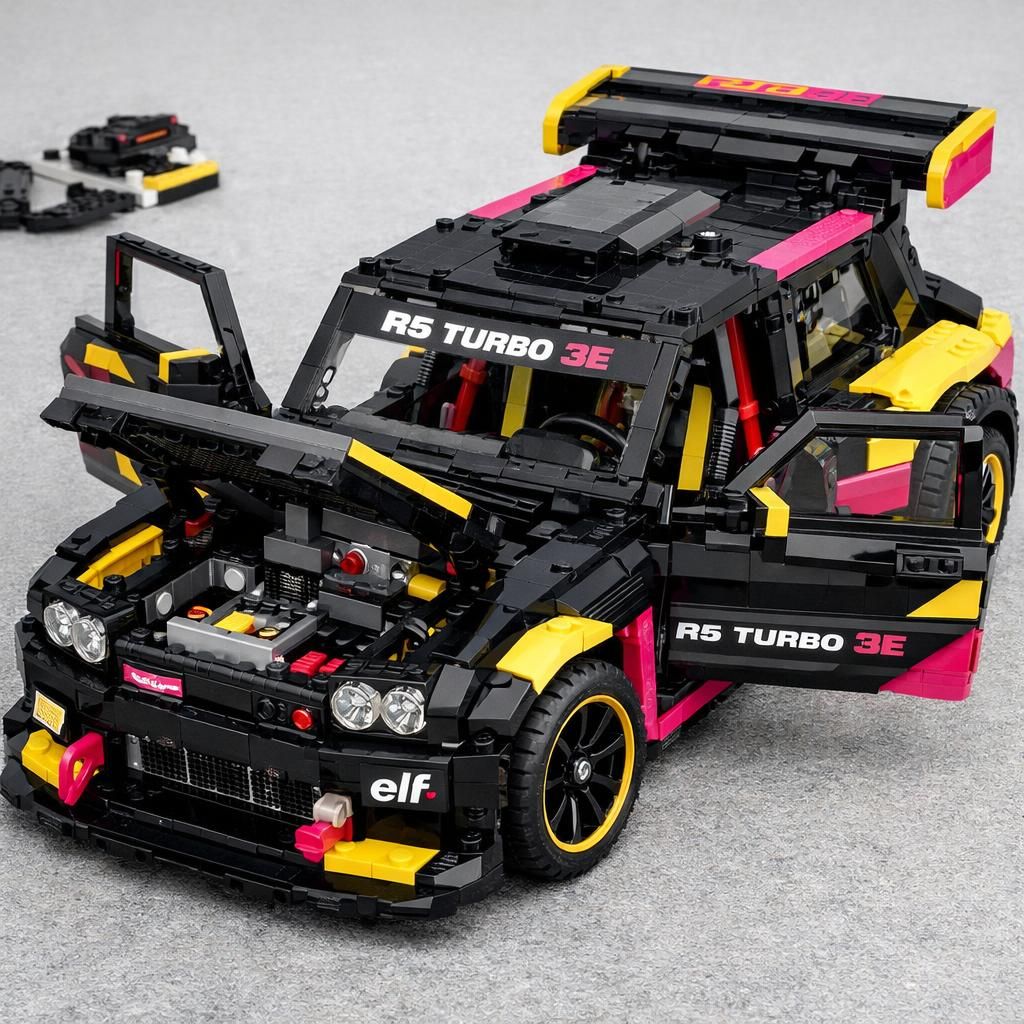 découvrez comment construire une r5 turbo 3e en lego et vivez une expérience de montage unique pleine de créativité et de passion automobile.