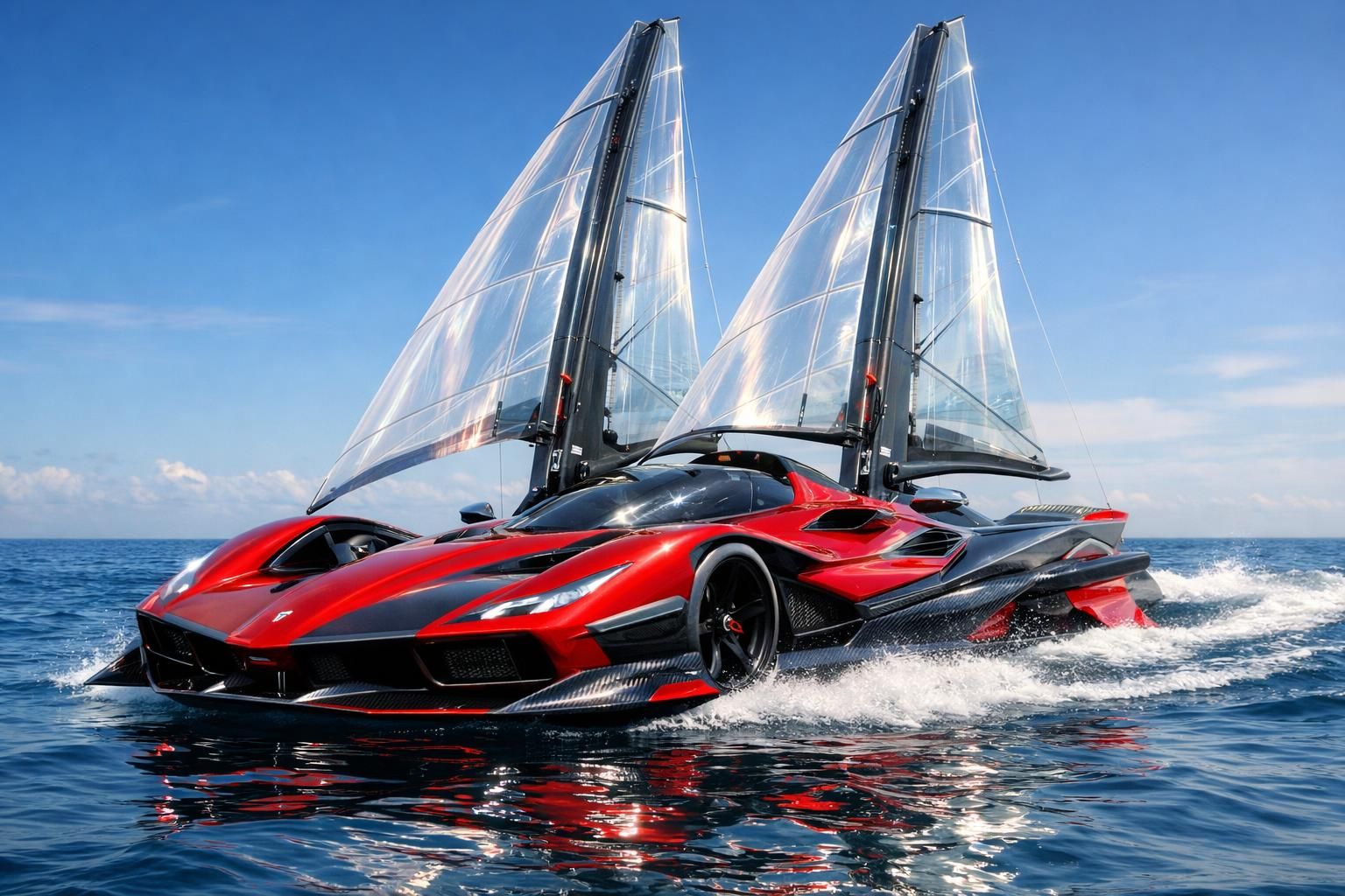 découvrez l’hypersail de ferrari, une formule 1 des océans alliant innovation technologique et design d’exception pour repousser les limites de la navigation.