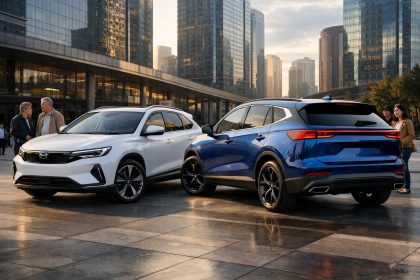 découvrez les nouveaux suv chinois geely e5 et starray, alliant design moderne et innovations technologiques, suscitant à la fois scepticisme et grandes attentes sur le marché automobile.