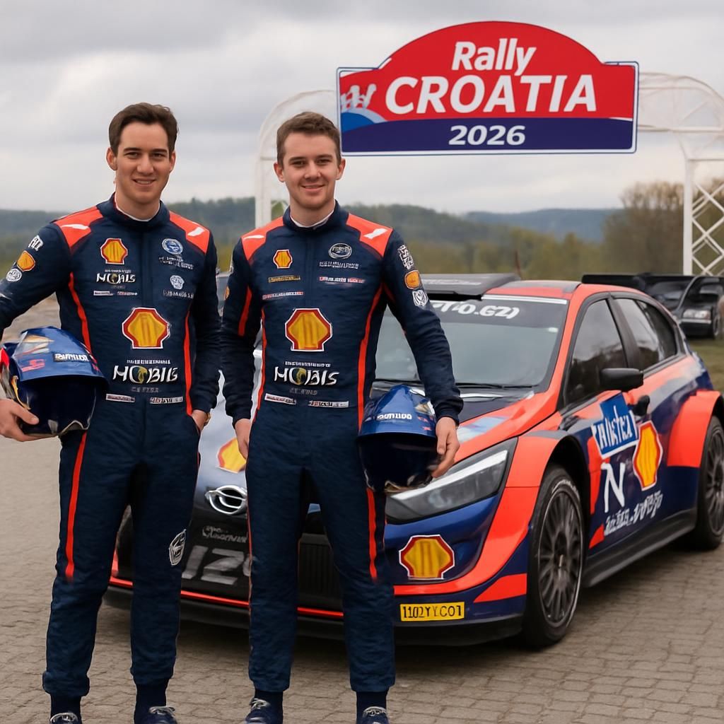 hyundai s'élance au rallye de croatie avec un programme réduit en nouveautés, concentrant ses efforts sur la performance et la fiabilité.