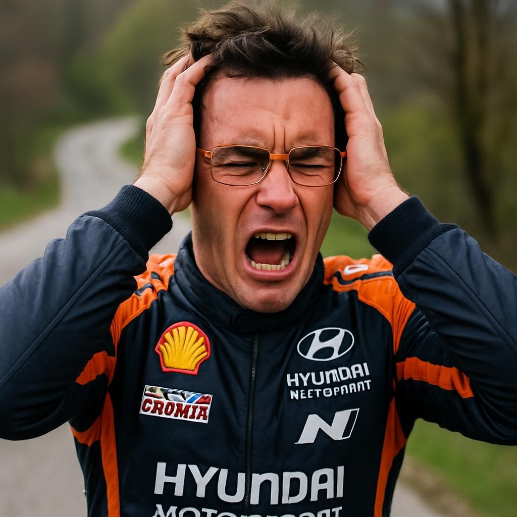 katsuta fête sa victoire avec émotion, tout en exprimant sa compassion pour neuville : « je souffre pour lui ».