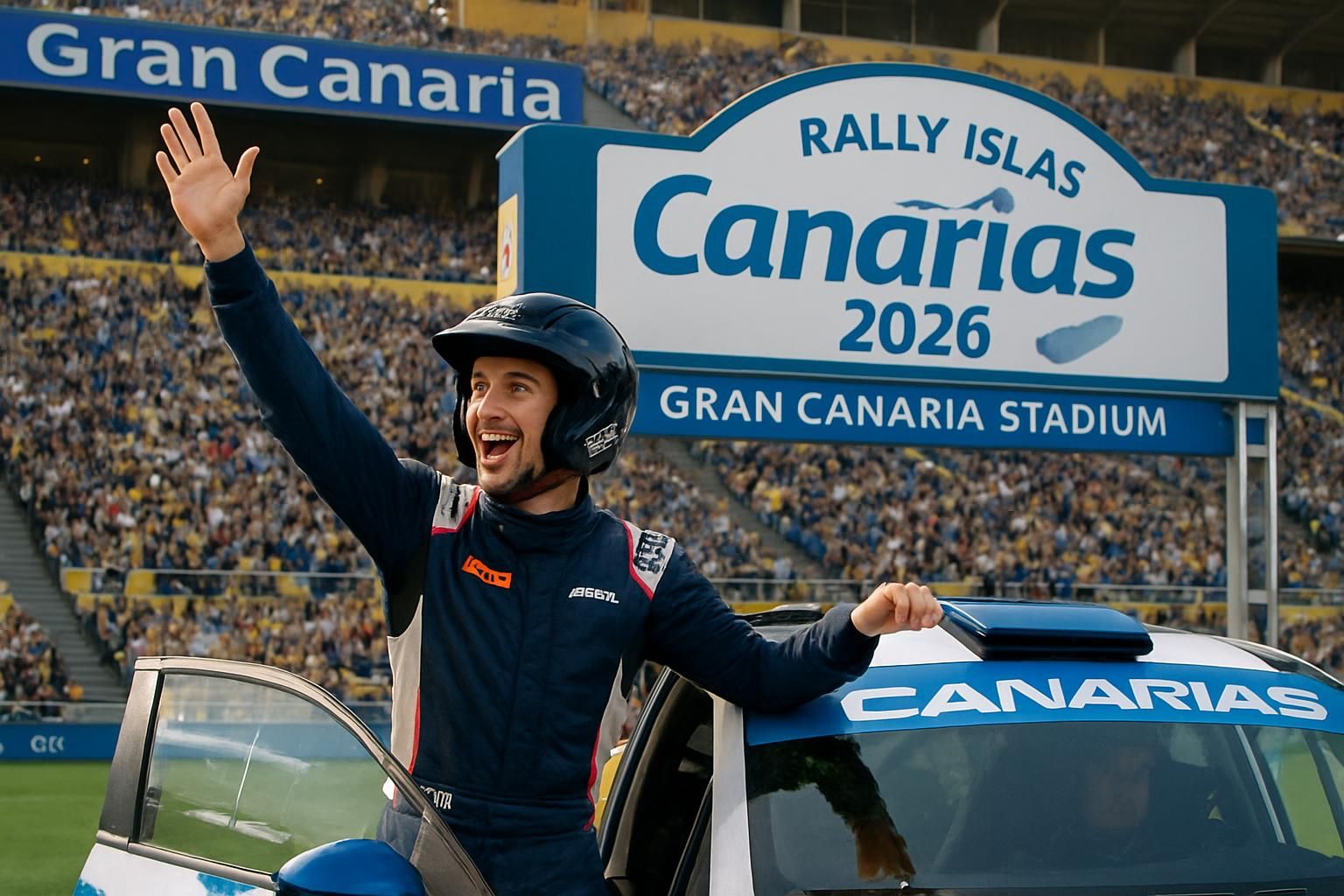 katsuta maintient sa position de leader lors du rallye des canaries, démontrant sa maîtrise et sa détermination dans cette compétition intense.