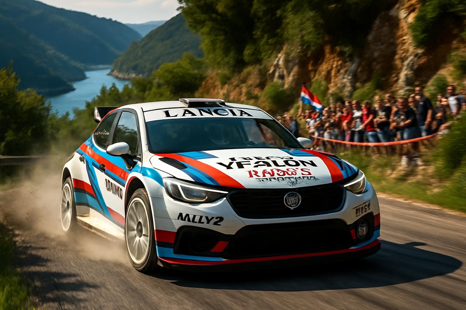 lancia fait un retour triomphal sur le podium du wrc après 33 ans d'attente, marquant un moment spectaculaire dans l'histoire du rallye.