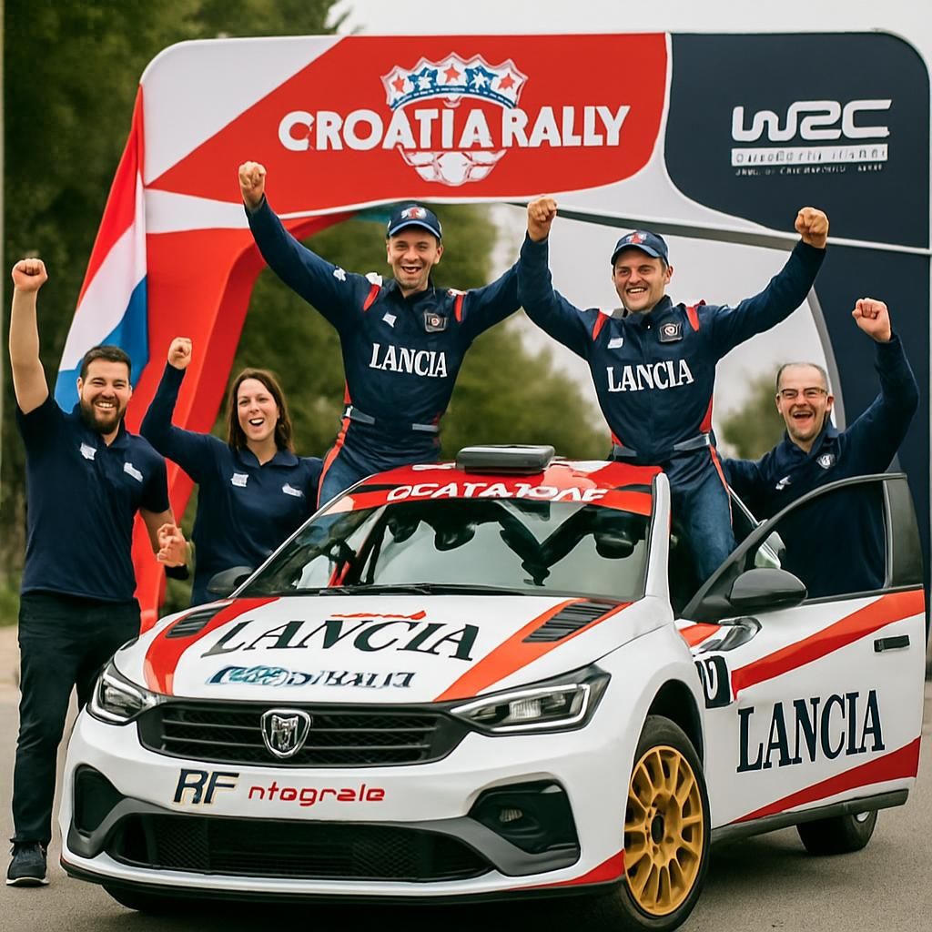 lancia revient en force sur le podium du wrc après 33 ans d'attente, marquant un triomphe spectaculaire et un retour mémorable dans le monde du rallye.