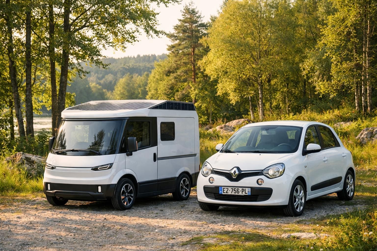 découvrez le camping-car électrique le plus compact d'europe, plus petit qu'une twingo, alliant innovation, mobilité et écologie pour des voyages urbains et aventuriers.