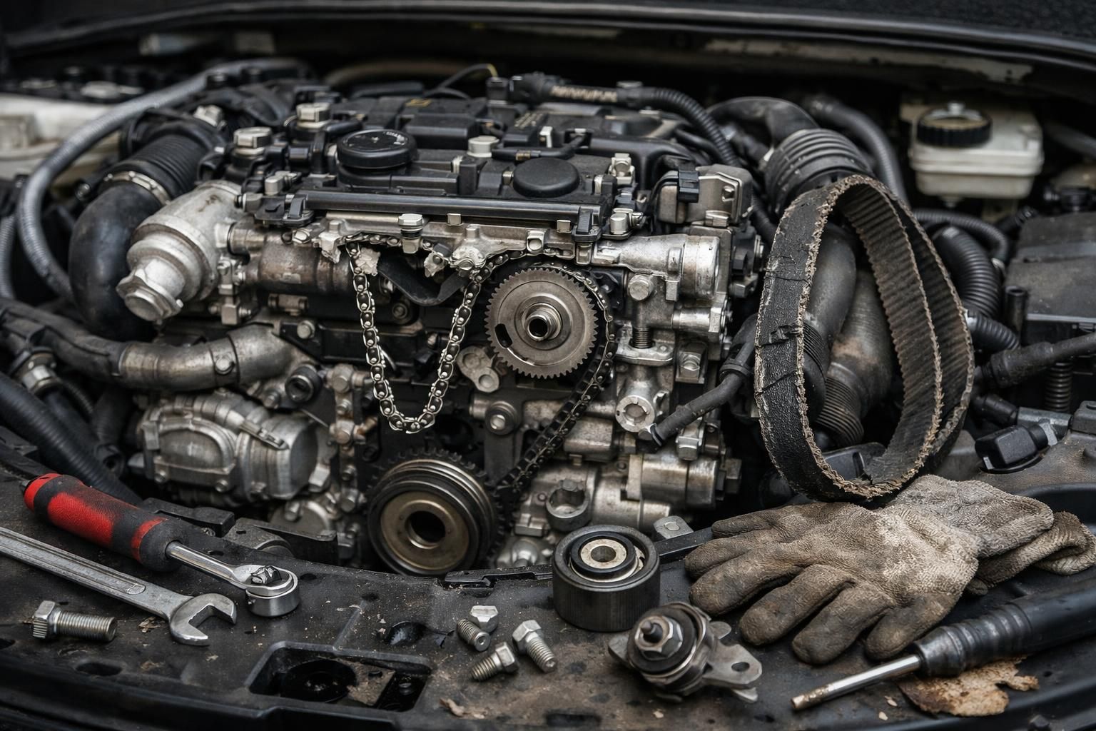 découvrez les nouveaux problèmes rencontrés par le moteur 1.5 bluehdi de stellantis, avec après les casses de chaîne, un souci récent de courroie de distribution identifié.