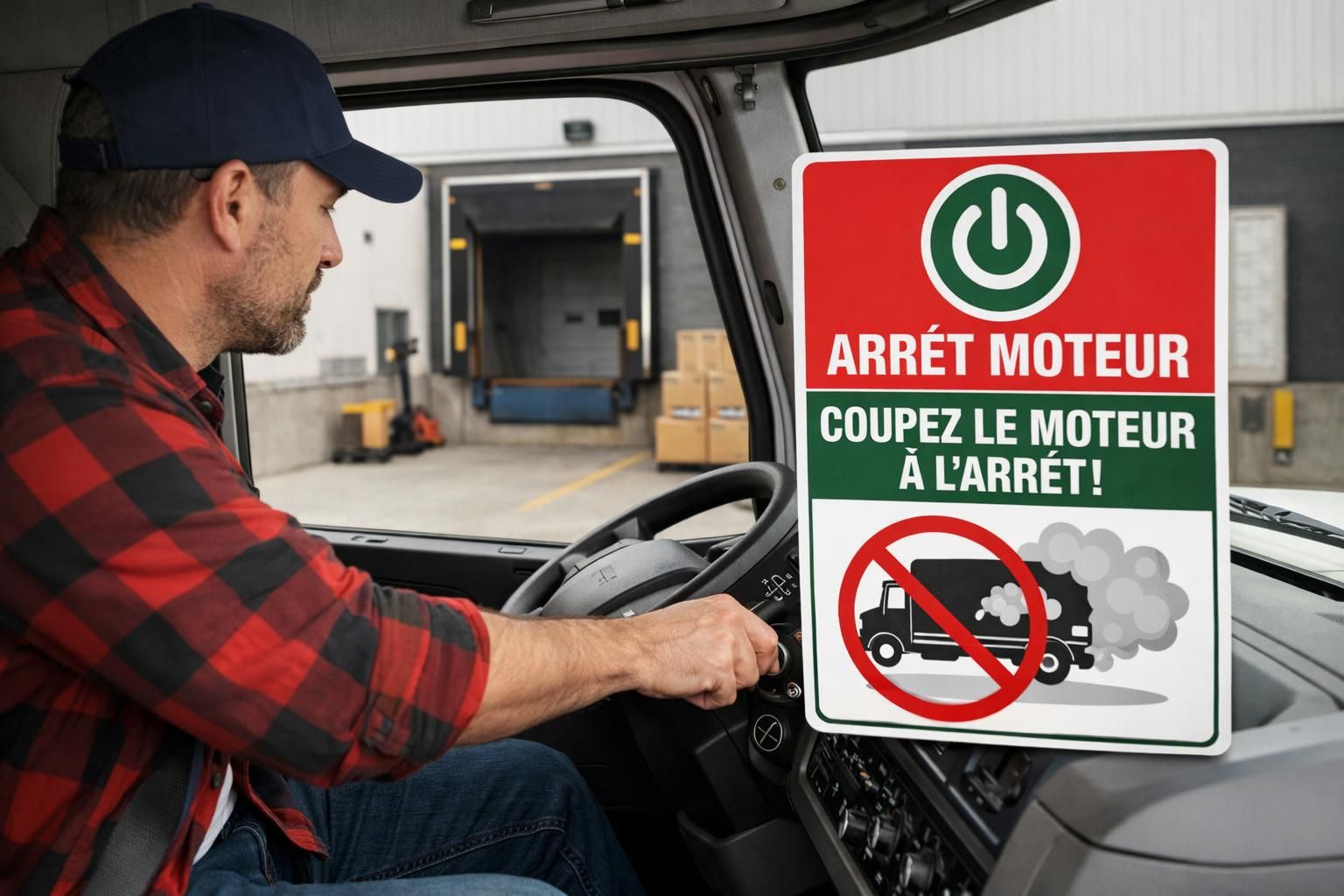 les gestionnaires de flottes demandent l'arrêt complet du moteur plutôt que le maintien au ralenti pour optimiser la consommation de carburant et réduire les émissions polluantes.