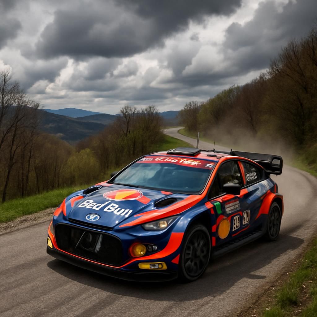 neuville prend la tête de la course tandis que solberg dynamise le rallye avec des performances impressionnantes et un style de conduite électrisant.