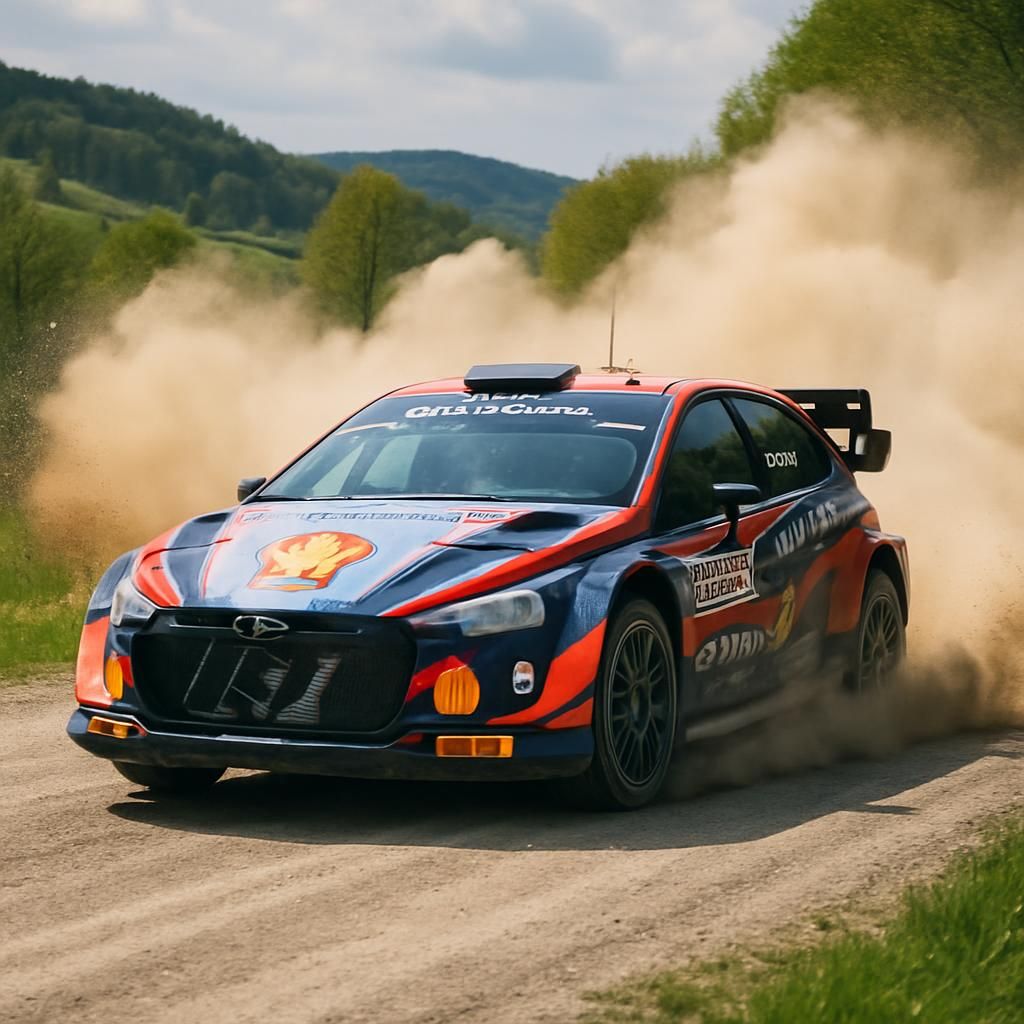suivez la course palpitante avec neuville en tête et solberg qui électrise le rallye par ses performances impressionnantes.