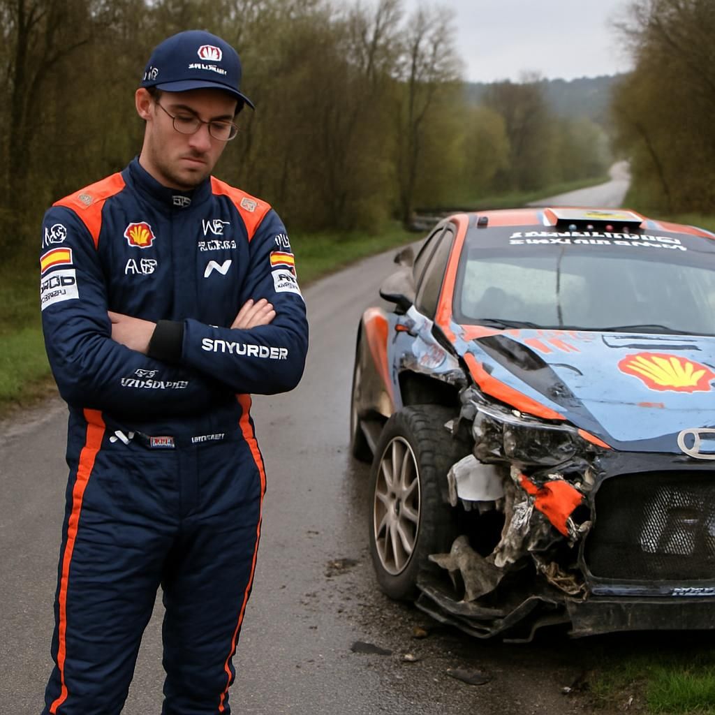 neuville présente ses excuses à hyundai après un événement inattendu, exprimant sa surprise totale.
